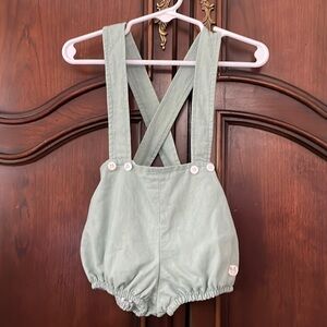 JOSE VARON Light Moss Green Jam Pants Size 18M